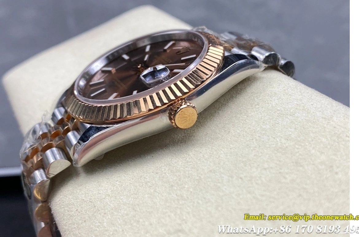 SS Stk 41mm Datejust Jub Version) SH3235(Tungsten Heavy Brown ARF 126331 RG 0424